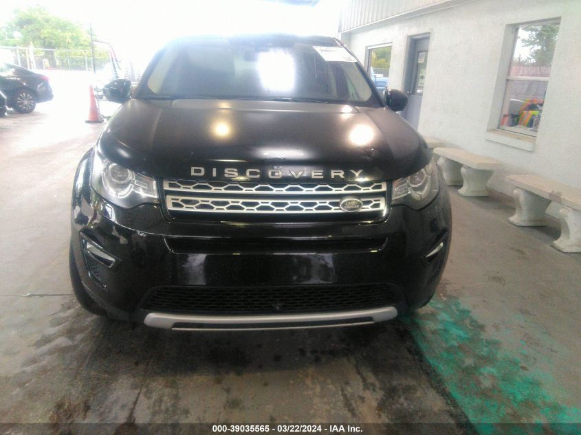 2019 Land Rover Discovery Sport Hse/Landmark Edition VIN: SALCR2FXXKH807979 Lot: 39035565