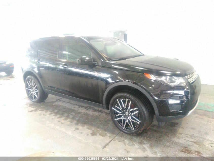 2019 Land Rover Discovery Sport Hse/Landmark Edition VIN: SALCR2FXXKH807979 Lot: 39035565