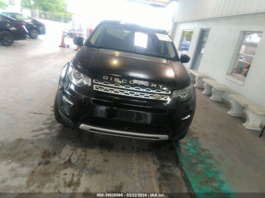 2019 Land Rover Discovery Sport Hse/Landmark Edition VIN: SALCR2FXXKH807979 Lot: 39035565