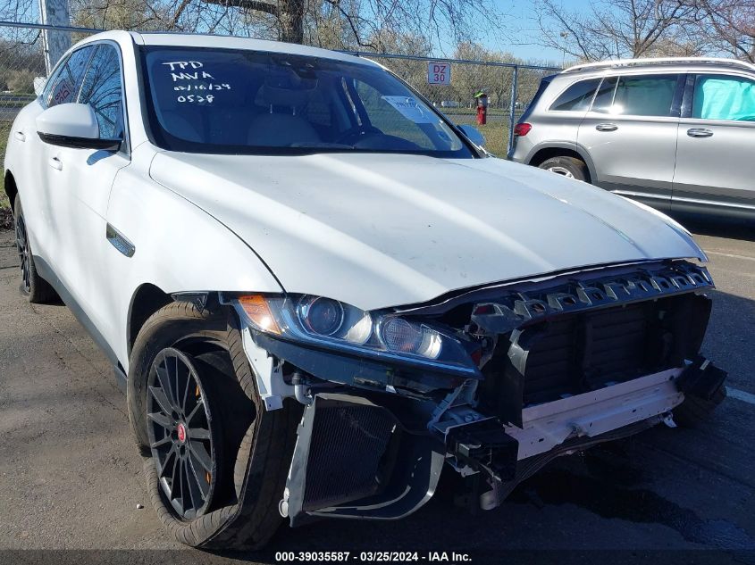 2019 Jaguar F-Pace 25T VIN: SADCS2FX4KA390528 Lot: 39035587