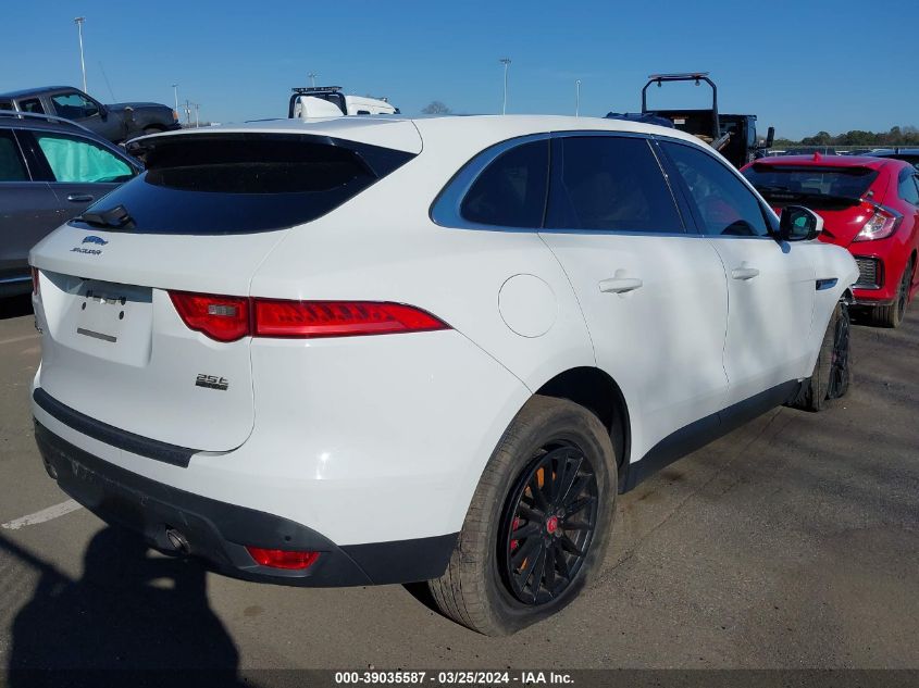 2019 Jaguar F-Pace 25T VIN: SADCS2FX4KA390528 Lot: 39035587