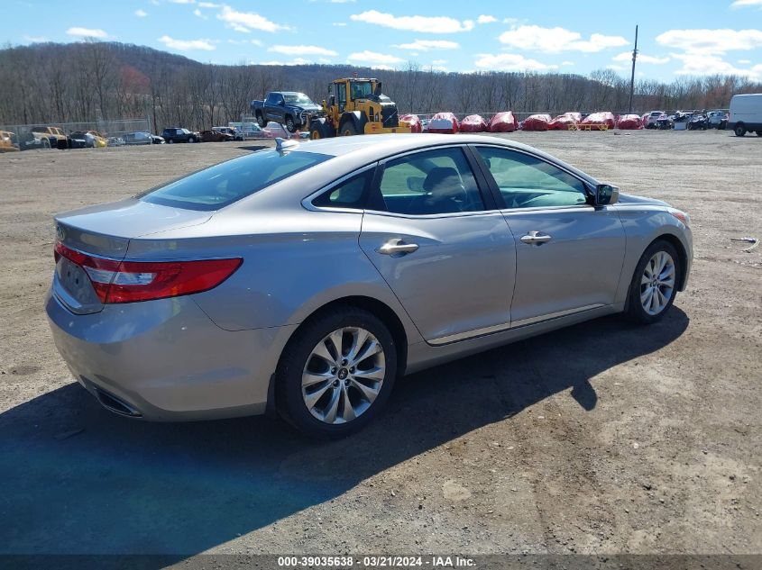 KMHFG4JG0DA228133 2013 Hyundai Azera