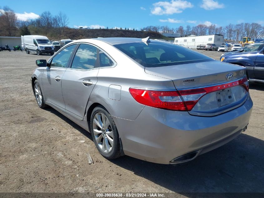 KMHFG4JG0DA228133 2013 Hyundai Azera