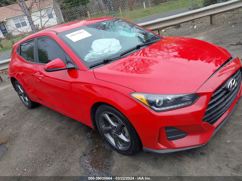 2019 HYUNDAI VELOSTER PREMIUM - KMHTG6AF1KU017587