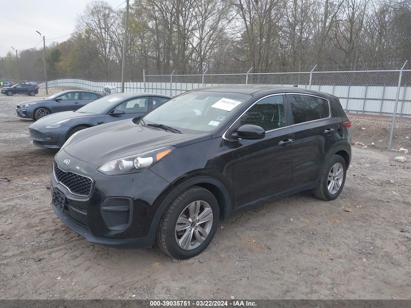 VIN KNDPM3AC7H7103853 2017 KIA SPORTAGE LX