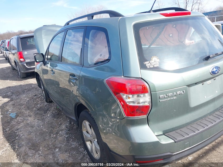 2015 SUBARU FORESTER 2.5I - JF2SJABC3FH584148
