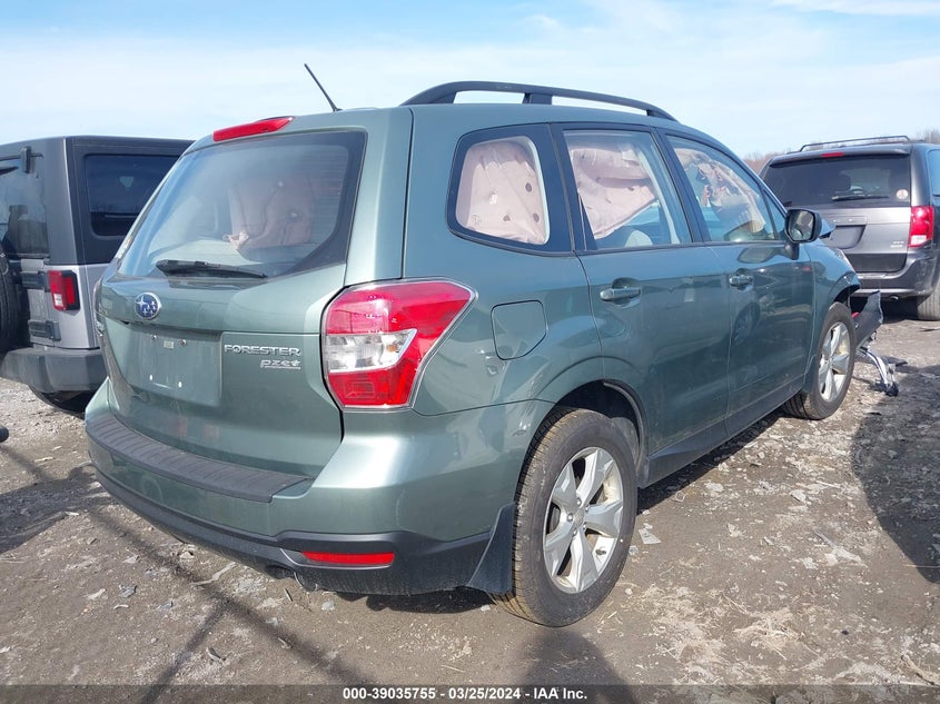 2015 SUBARU FORESTER 2.5I - JF2SJABC3FH584148
