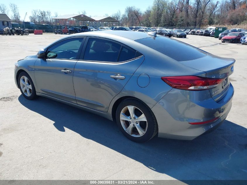 KMHD84LF4HU407823 | 2017 HYUNDAI ELANTRA