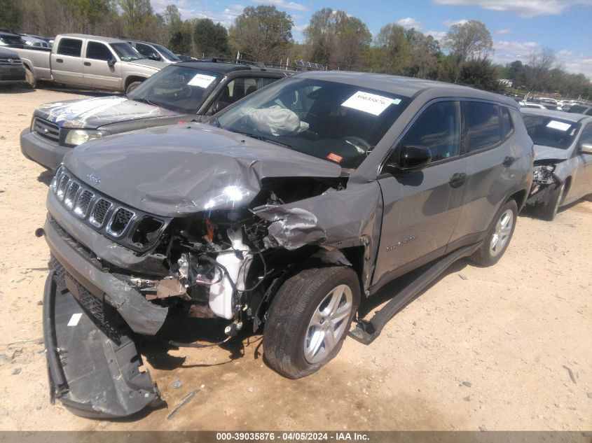 2023 Jeep Compass Sport 4X4 VIN: 3C4NJDAN4PT538010 Lot: 39035876