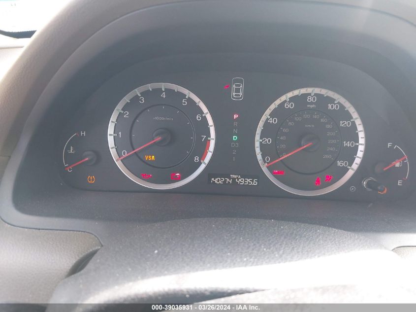 1HGCP2F81AA170642 2010 Honda Accord 2.4 Ex-L