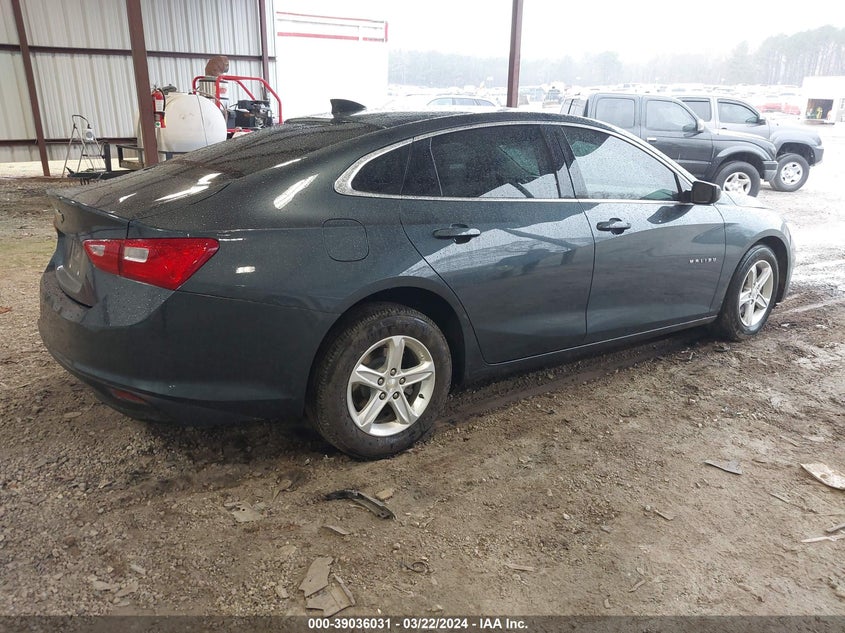 VIN 1G1ZB5ST3LF014345 2020 CHEVROLET MALIBU FWD LS