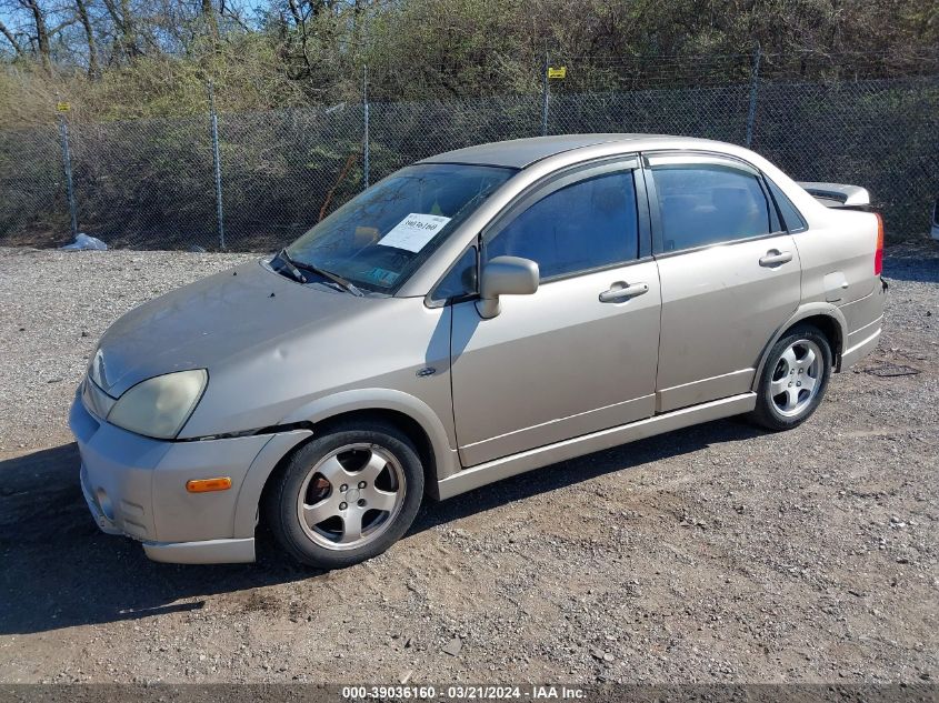 2004 Suzuki Aerio Lx/S VIN: JS2RA61SX45202382 Lot: 39036160