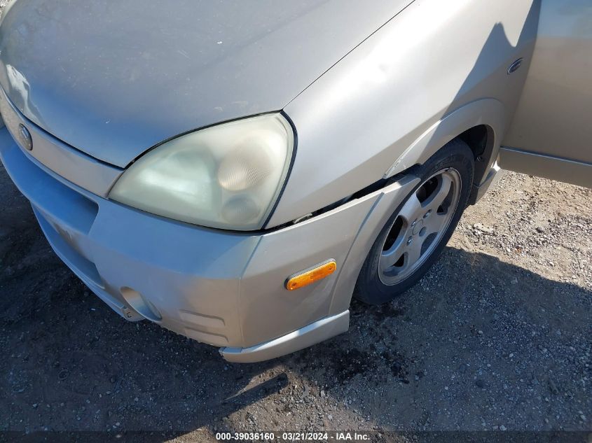 2004 Suzuki Aerio Lx/S VIN: JS2RA61SX45202382 Lot: 39036160