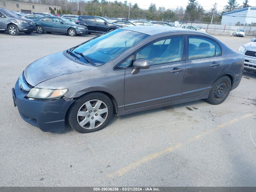 2HGFA16559H542320 | 2009 HONDA CIVIC