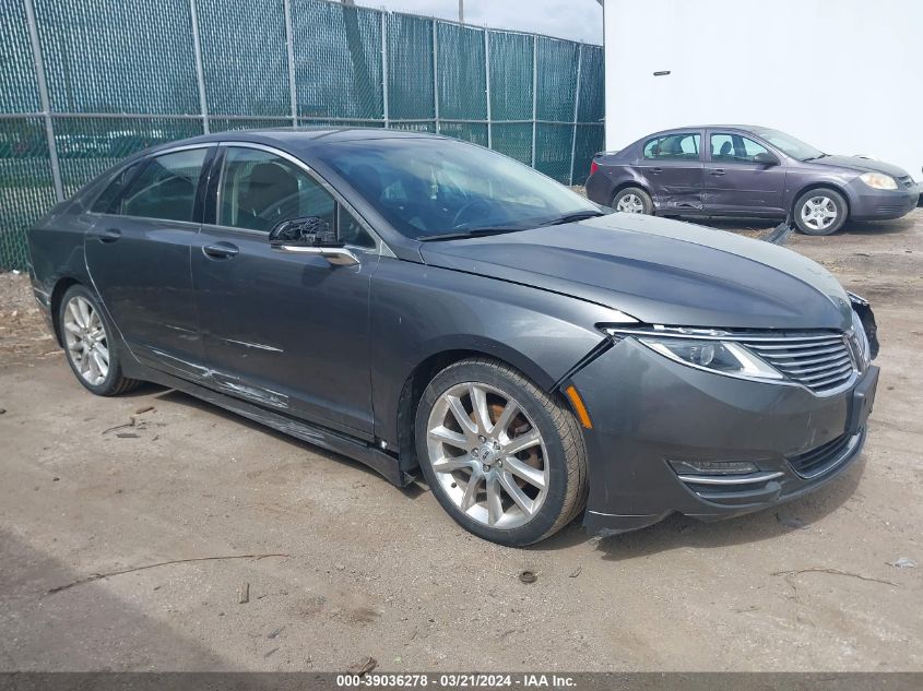 2015 Lincoln Mkz VIN: 3LN6L2J90FR601732 Lot: 39036278