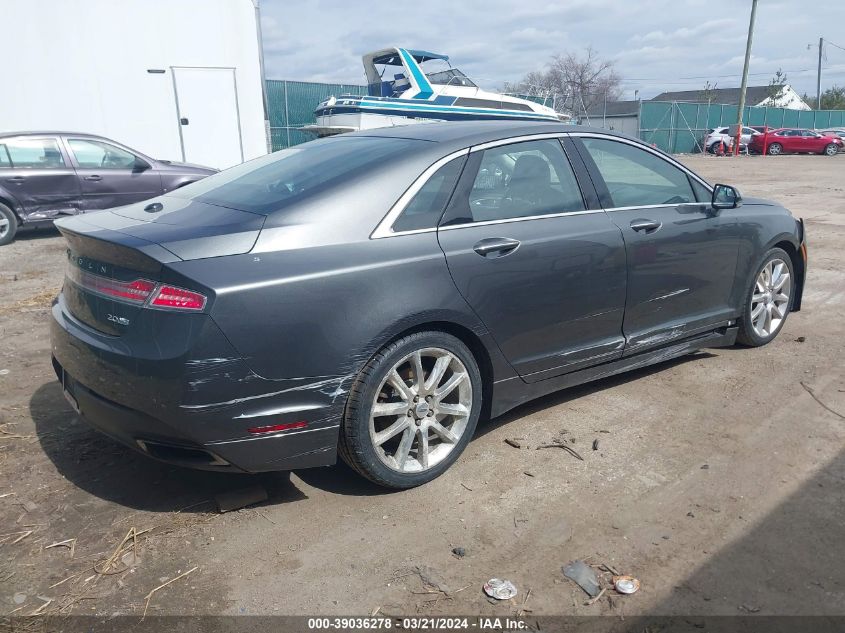 2015 Lincoln Mkz VIN: 3LN6L2J90FR601732 Lot: 39036278