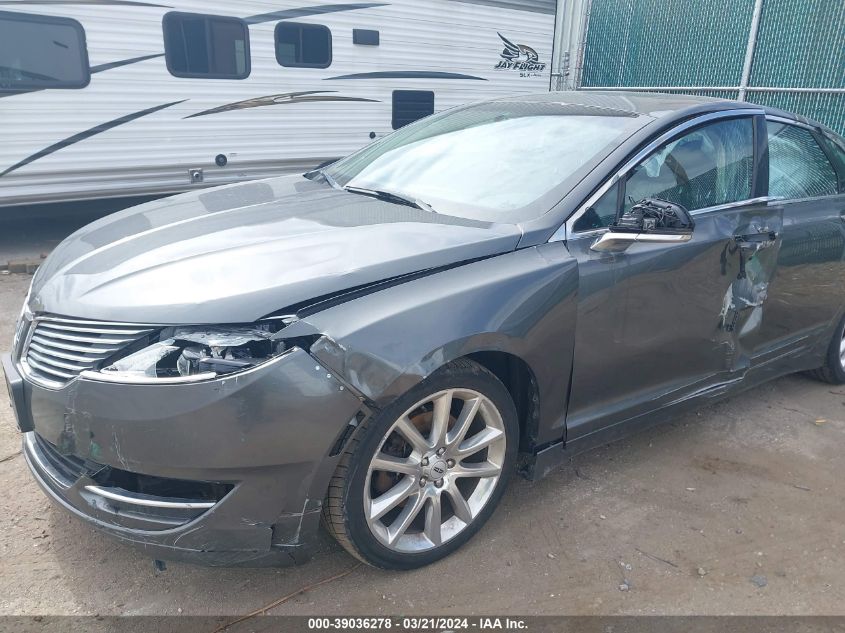 2015 Lincoln Mkz VIN: 3LN6L2J90FR601732 Lot: 39036278