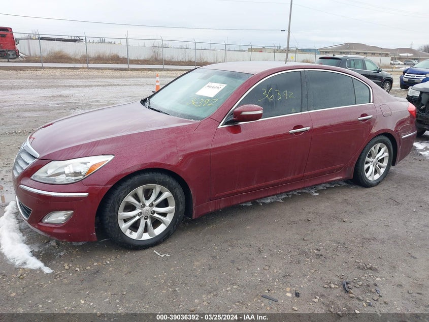 2013 HYUNDAI GENESIS 3.8L - KMHGC4DD1DU225046