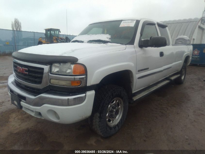 2004 GMC Sierra 2500Hd Sle VIN: 1GTHK29U94E153192 Lot: 39036485