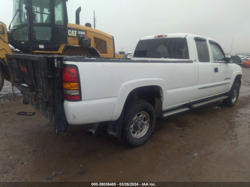 2004 GMC Sierra 2500Hd Sle VIN: 1GTHK29U94E153192 Lot: 39036485