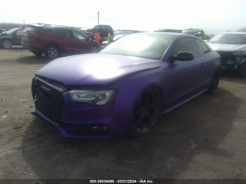 2013 Audi S5 3.0T Premium Plus VIN: WAUVGAFR7DA016626 Lot: 39036498