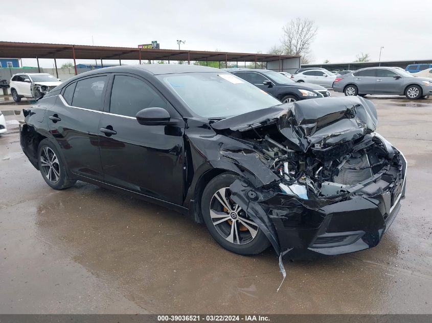 2022 NISSAN SENTRA SV - 3N1AB8CV4NY300015