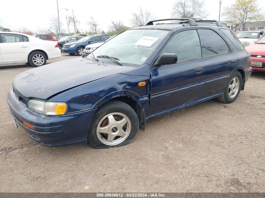 1996 Subaru Impreza Outback VIN: JF1GF4857TH810709 Lot: 39036612