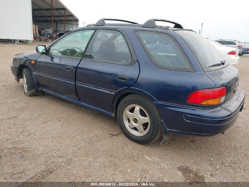 1996 Subaru Impreza Outback VIN: JF1GF4857TH810709 Lot: 39036612