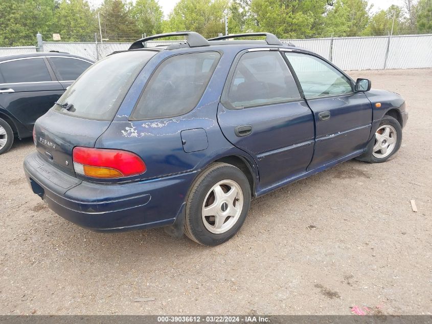 1996 Subaru Impreza Outback VIN: JF1GF4857TH810709 Lot: 39036612