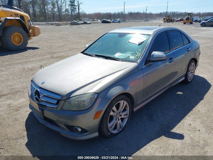 WDDGF81X98F084082 | 2008 MERCEDES-BENZ C 300