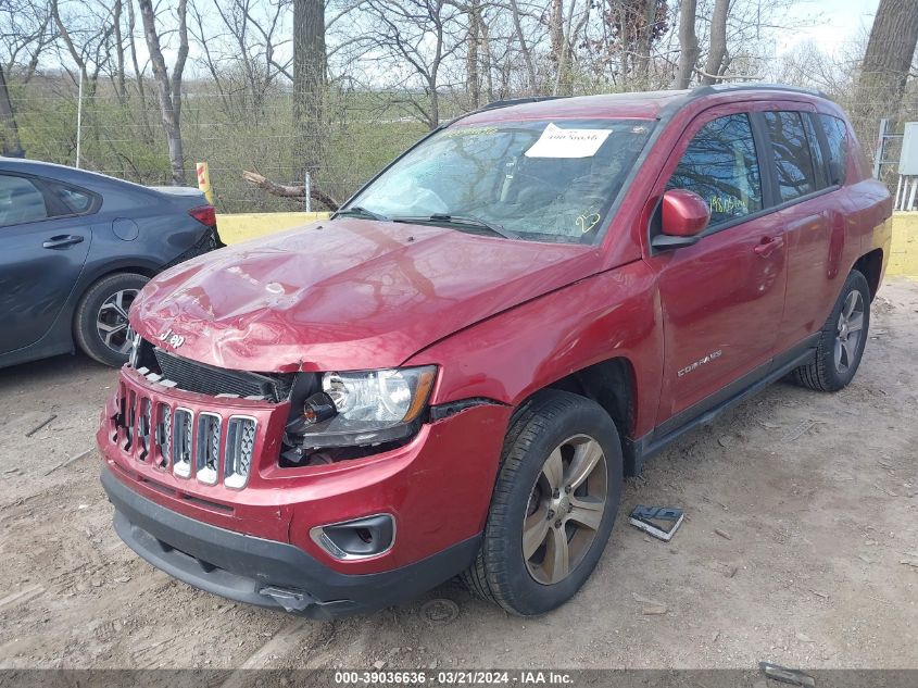 2016 JEEP COMPASS HIGH ALTITUDE EDITION - 1C4NJDEB8GD795662