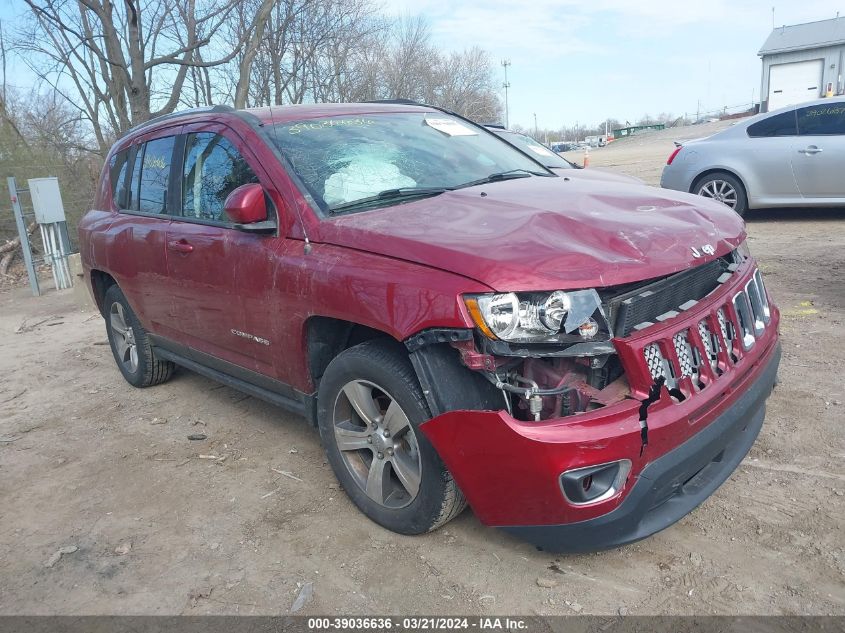 2016 Jeep Compass High Altitude Edition VIN: 1C4NJDEB8GD795662 Lot: 39036636