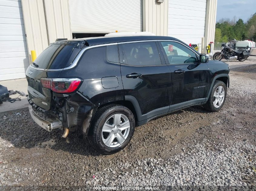 2022 JEEP COMPASS LATITUDE FWD - 3C4NJCBB0NT213284