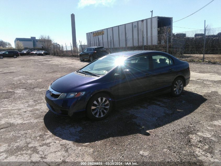 2HGFA16959H510731 | 2009 HONDA CIVIC