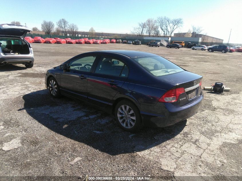 2HGFA16959H510731 | 2009 HONDA CIVIC