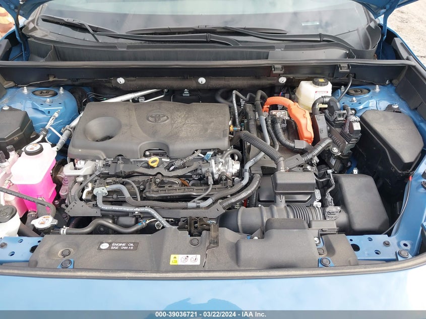 VIN 4T3T6RFV1PU126554 2023 TOYOTA RAV4 SE HYBRID