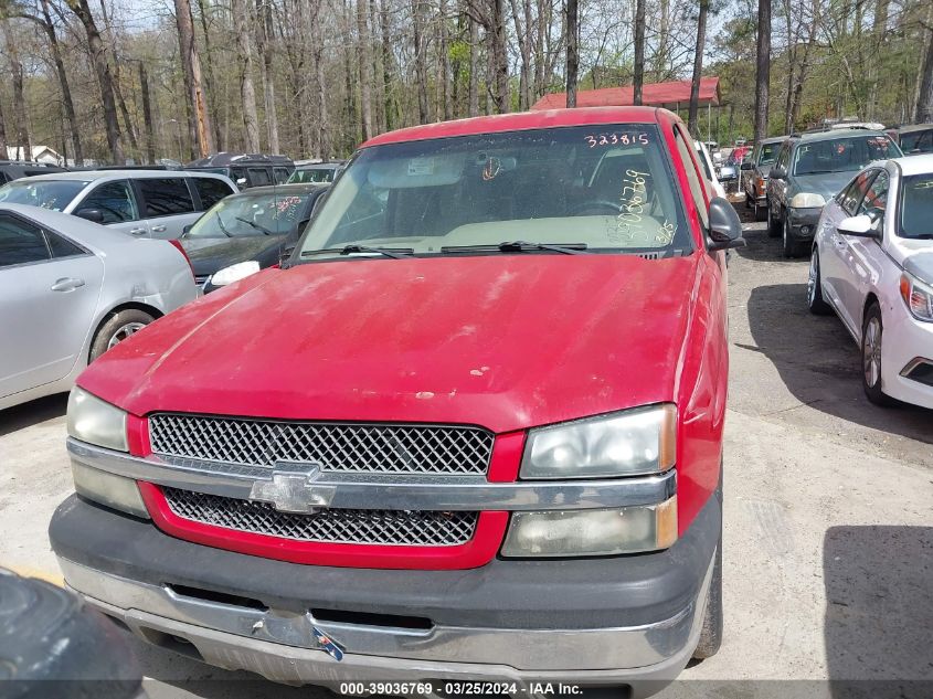 2003 Chevrolet Silverado 1500 Ls VIN: 2GCEC19V031323815 Lot: 40660173