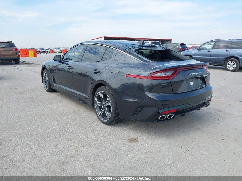 2020 Kia Stinger Gt-Line VIN: KNAE15LA2L6074989 Lot: 39036904
