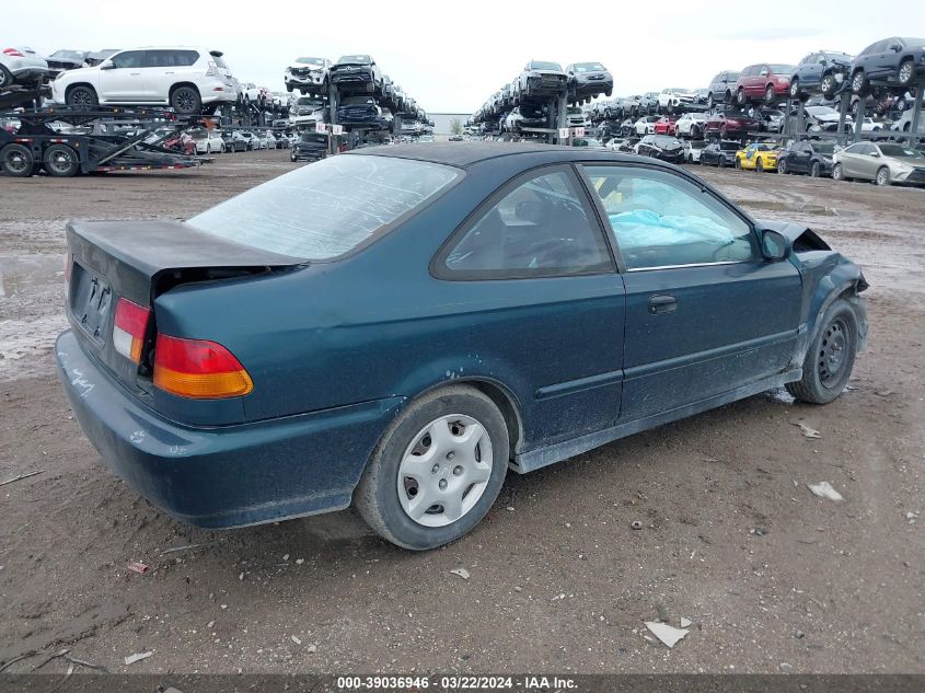 1998 Honda Civic Ex VIN: 1HGEJ824XWL122231 Lot: 39036946