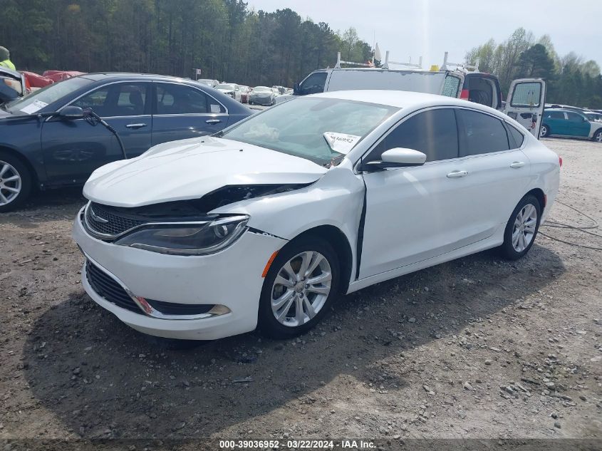 2015 Chrysler 200 Limited VIN: 1C3CCCAB1FN726648 Lot: 39036952