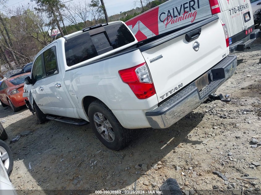 2017 Nissan Titan Sv VIN: 1N6AA1EK7HN543214 Lot: 39036982