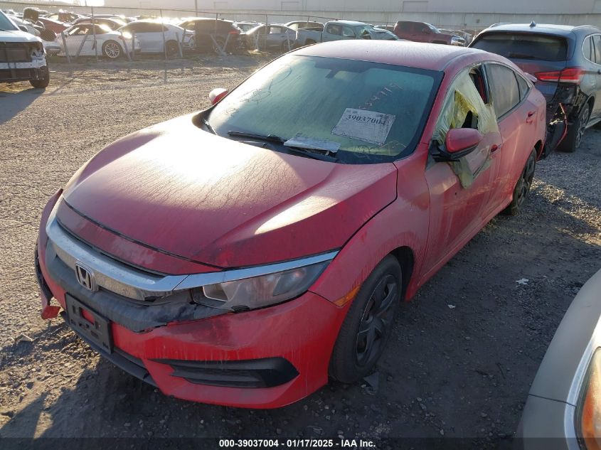 VIN 2HGFC2F50GH534784 2016 Honda Civic, LX no.2