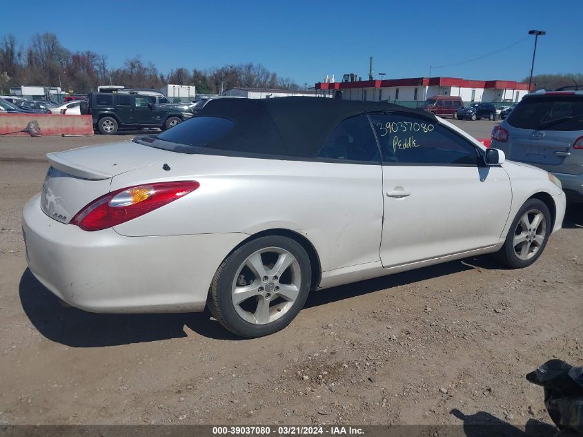 4T1FA38P74U032108 | 2004 TOYOTA CAMRY SOLARA