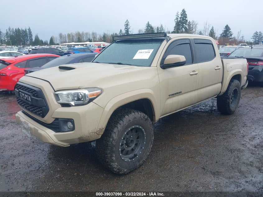 VIN 3TMCZ5AN9HM111990 2017 TOYOTA TACOMA TRD SPORT