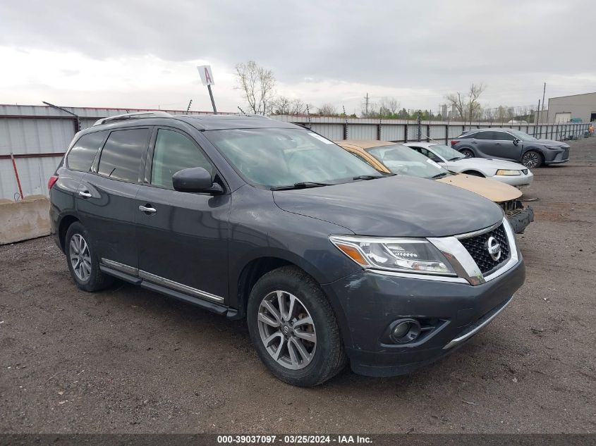 2013 Nissan Pathfinder Sl VIN: 5N1AR2MM9DC623720 Lot: 39037097