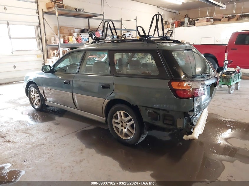 2002 Subaru Legacy VIN: 4S3BH665527651576 Lot: 39037102