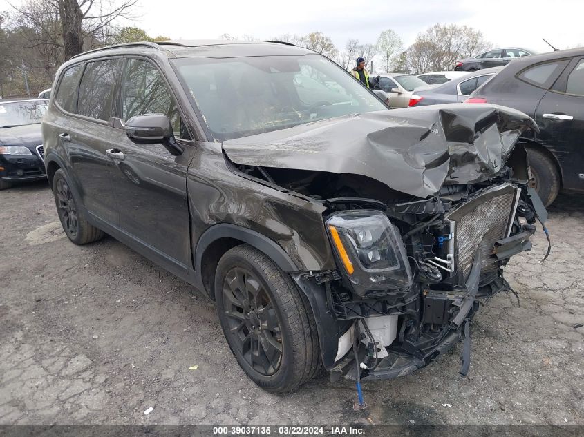 2021 Kia Telluride Sx VIN: 5XYP5DHC7MG099180 Lot: 39037135