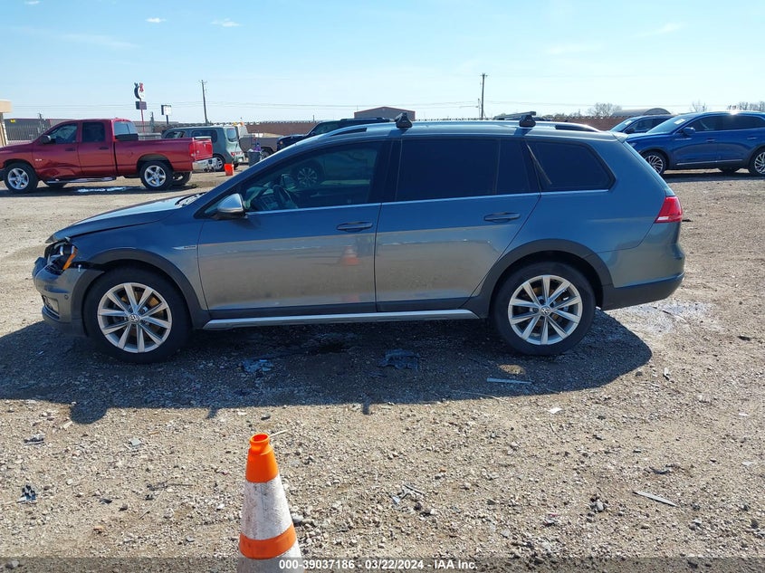 VIN 3VWH17AUXHM508282 2017 VOLKSWAGEN GOLF ALLTRACK TSI S/TSI SE/TSI SEL