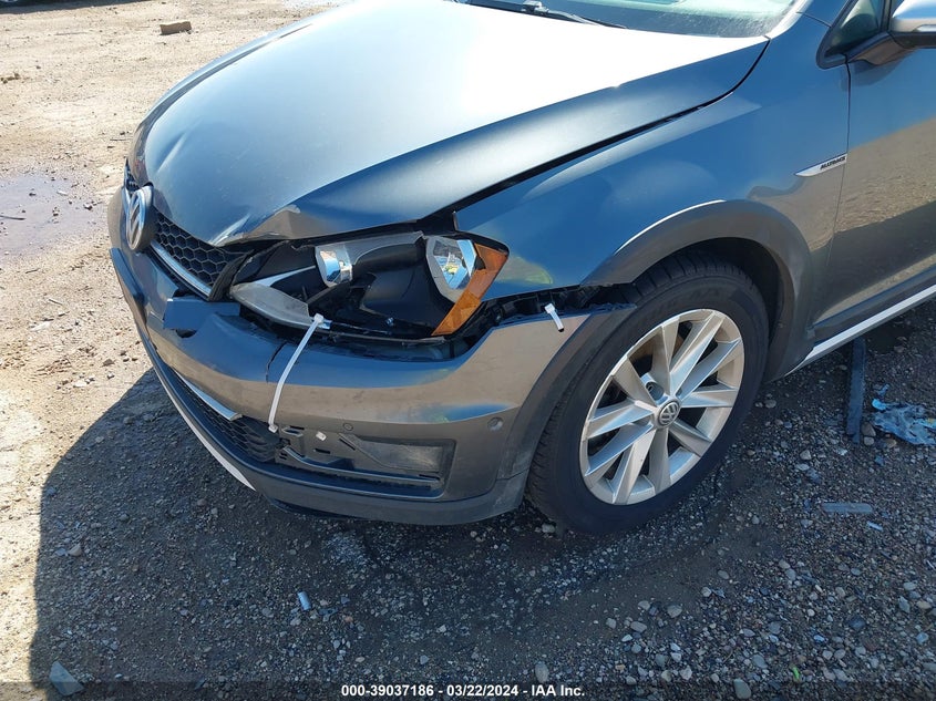 VIN 3VWH17AUXHM508282 2017 VOLKSWAGEN GOLF ALLTRACK TSI S/TSI SE/TSI SEL