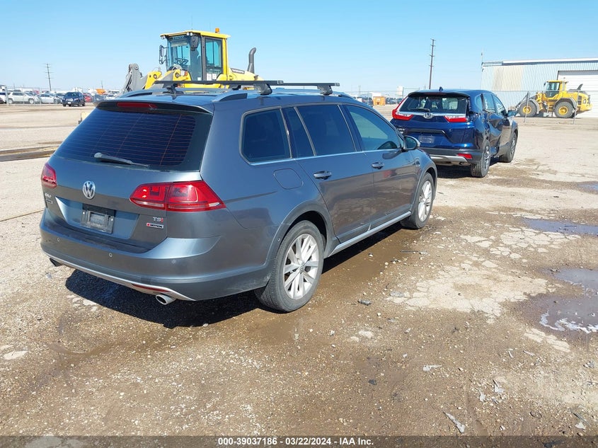 VIN 3VWH17AUXHM508282 2017 VOLKSWAGEN GOLF ALLTRACK TSI S/TSI SE/TSI SEL
